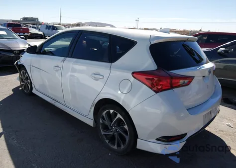2016 Scion Im z USA, uszkodzony, nr VIN JTNKARJEXGJ515057